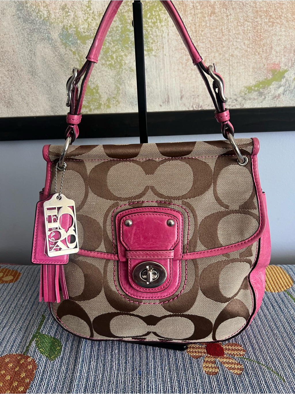 Coach Ltd Ed 70th Anniversary Iconic Legacy Willis Crossbody Bag